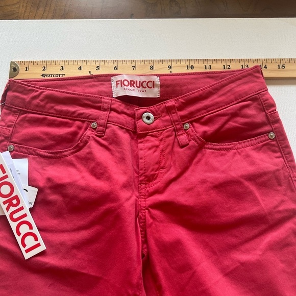 NWT Fiorucci Pink Skinny Jeans 25/39 26" Inseam🇮🇹🇮🇹 (D4) - Picture 4 of 13